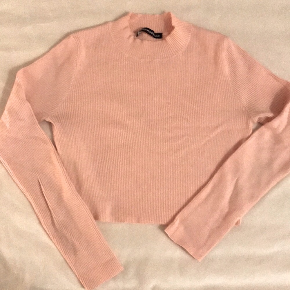 Mock neck sweater